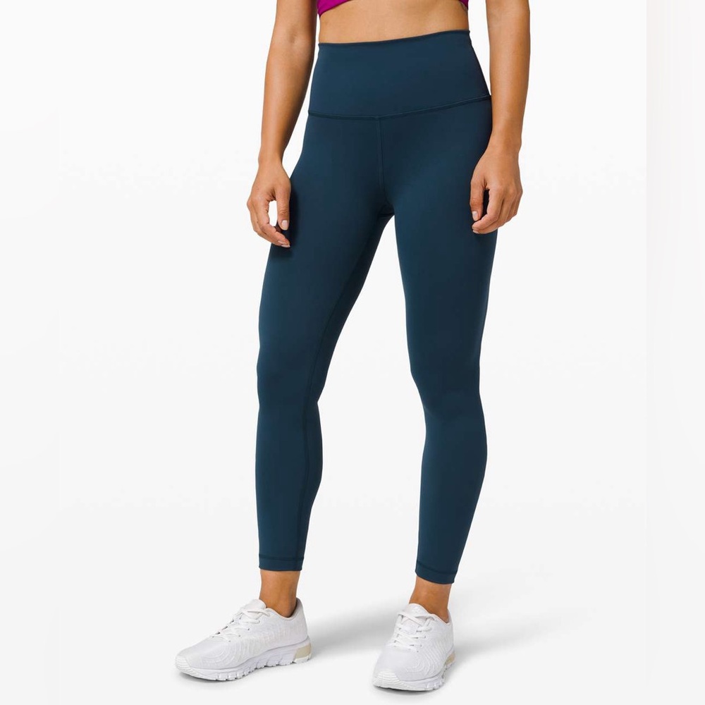 Lululemon | Wunder Train High-Rise Tight 25" | Submarine — Size 6
